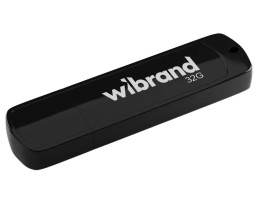 Флеш накопичувач USB 32Gb Wibrand Grizzly, Black, USB 2.0 (WI2.0/ GR32P3B)
