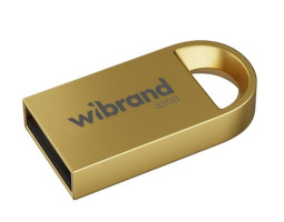 Флеш накопичувач USB 32Gb Wibrand Lynx, Gold, USB 2.0 (WI2.0/ LY32M2G)