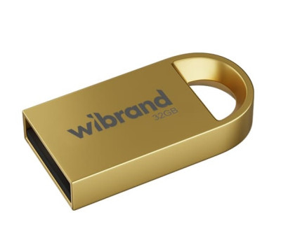 Флеш накопичувач USB 32Gb Wibrand Lynx, Gold, USB 2.0 (WI2.0/ LY32M2G)