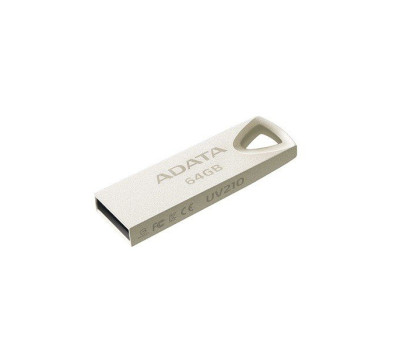 Флеш накопичувач USB 64Gb ADATA UV210, Silver, USB 2.0 (AUV210-64G-RGD)