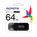 Флеш накопичувач USB 64Gb ADATA UV240, Black, USB 2.0 (AUV240-64G-RBK)