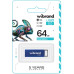 Флеш накопичувач USB 64Gb Wibrand Chameleon, Blue, USB 2.0 (WI2.0/ CH64U6U) Флеш накопичувач USB 64Gb Wibrand Chameleon, Blue, USB 2.0 (WI2.0/ CH64U6U)