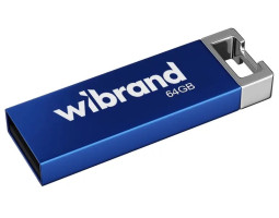 Флеш накопичувач USB 64Gb Wibrand Chameleon, Blue, USB 2.0 (WI2.0/ CH64U6U)