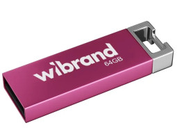 Флеш накопичувач USB 64Gb Wibrand Chameleon, Pink, USB 2.0 (WI2.0/ CH64U6P)