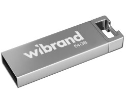 Флеш накопичувач USB 64Gb Wibrand Chameleon, Silver, USB 2.0 (WI2.0/ CH64U6S)