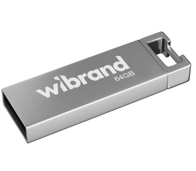 Флеш накопичувач USB 64Gb Wibrand Chameleon, Silver, USB 2.0 (WI2.0/ CH64U6S) Флеш накопичувач USB 64Gb Wibrand Chameleon, Silver, USB 2.0 (WI2.0/ CH64U6S)