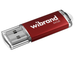 Флеш накопичувач USB 64Gb Wibrand Cougar, Red, USB 2.0 (WI2.0/ CU64P1R) Флеш накопичувач USB 64Gb Wibrand Cougar, Red, USB 2.0 (WI2.0/ CU64P1R)