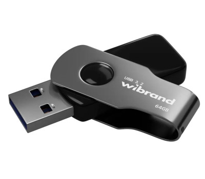 USB 3.2 Flash Drive 64Gb Wibrand Lizard, Black (WI3.2/ LI64P9B) USB 3.2 Flash Drive 64Gb Wibrand Lizard, Black (WI3.2/ LI64P9B)