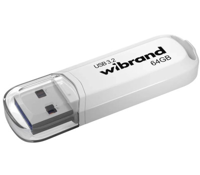 Флеш накопичувач USB 64Gb Wibrand Marten, White, USB 3.2 Gen 1 (WI3.2/ MA64P10W) Флеш накопичувач USB 64Gb Wibrand Marten, White, USB 3.2 Gen 1 (WI3.2/ MA64P10W)