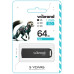 Флеш накопичувач USB 64Gb Wibrand Mink, Black, USB 2.0 (WI2.0/ MI64P4B)
