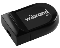 Флеш накопичувач USB 64Gb Wibrand Scorpio, Black, USB 2.0 (WI2.0/ SC64M3B)