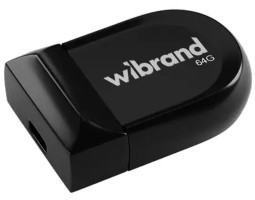 Флеш накопичувач USB 64Gb Wibrand Scorpio, Black, USB 2.0 (WI2.0/ SC64M3B)