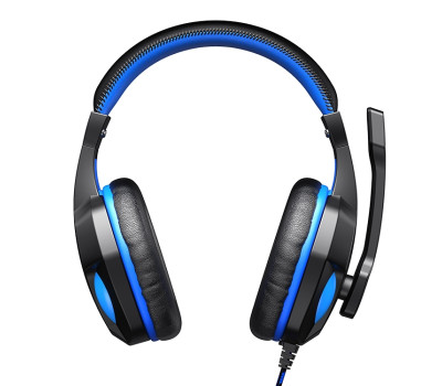 Навушники Havit HV-H763d Black/ Blue, mini jack 3,5 mm x 2, 16 Ом, кабель 1.8 м (6939119048495) Навушники Havit HV-H763d Black/ Blue, mini jack 3,5 mm x 2, 16 Ом, кабель 1.8 м (6939119048495)
