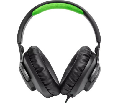 Навушники JBL Quantum 100X Console, Black, 3.5 мм, мікрофон, (JBLQ100XBLKGRN)