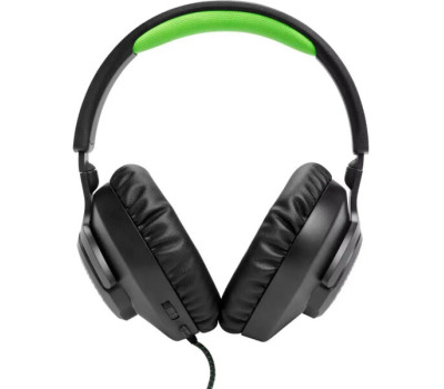 Навушники JBL Quantum 100X Console, Black, 3.5 мм, мікрофон, (JBLQ100XBLKGRN)
