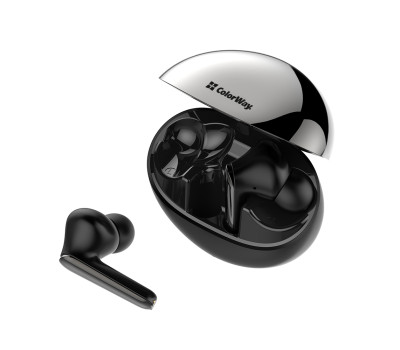 Навушники бездротові ColorWay Earbuds TWS 3, Black, Bluetooth 5.3, мікрофон, (CW-TWS3BK)