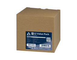 Вентилятор 120 мм, Arctic P12, Black, 5 шт, 120х120х25 мм, 1800 об/ хв, 3-pin, (ACFAN00135A)-foto2