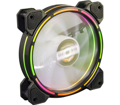 Вентилятор 120 мм, Frime Iris LED Fan Think Ring RGB HUB, 1200 ±10% об/ хв, (FLF-HB120TRRGBHUB16) Вентилятор 120 мм, Frime Iris LED Fan Think Ring RGB HUB, 1200 ±10% об/ хв, (FLF-HB120TRRGBHUB16)