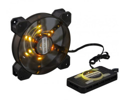 Вентилятор 120 мм, Frime набір RGB-вентиляторів + Fun hub + ДК Frime Iris Flicker KIT, 1200 ±10% об/ -foto2