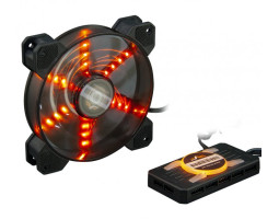 Вентилятор 120 мм, Frime набір RGB-вентиляторів + Fun hub + ДК Frime Iris Flicker KIT, 1200 ±10% об/ -foto3