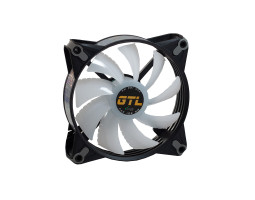 Вентилятор 120 мм, GTL Multicolor B1, Black/ White, 120x120x25 мм, (GTL-120LMCB1P ARGB)-foto2