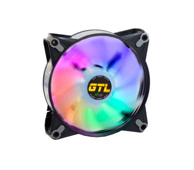 Вентилятор 120 мм, GTL Multicolor B1, Black/ White, 120x120x25 мм, (GTL-120LMCB1P ARGB) Вентилятор 120 мм, GTL Multicolor B1, Black/ White, 120x120x25 мм, (GTL-120LMCB1P ARGB)