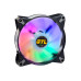 Вентилятор 120 мм, GTL Multicolor B1, Black/ White, 120x120x25 мм, (GTL-120LMCB1P ARGB) Вентилятор 120 мм, GTL Multicolor B1, Black/ White, 120x120x25 мм, (GTL-120LMCB1P ARGB)