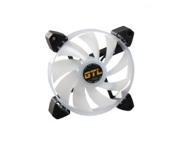 Вентилятор 120 мм, GTL Multicolor B3, White/ Black, 120x120x25 мм, (GTL-120LMCB3P ARGB)-foto3