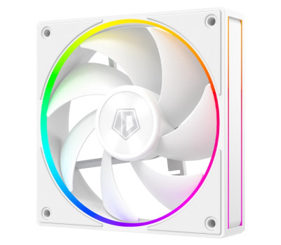Вентилятор 120 мм, ID-Cooling AF-127-ARGB-W TRIO, White, 3 шт, 120x120x27 мм