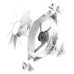 Вентилятор 120 мм, ID-Cooling TF-12025-WHITE, 120x120x25 мм