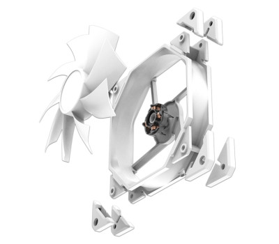 Вентилятор 120 мм, ID-Cooling TF-12025-WHITE, 120x120x25 мм