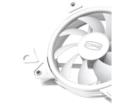 Вентилятор 120 мм, PcCooler F3 T120 ARGB, White, 3 шт, 120х120х25 мм