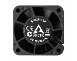Вентилятор 40 мм, Arctic S4028-15K, Black, 40х40х28 мм, PWM, 140-15000 об/ хв, 4-pin (ACFAN00264A)-foto2