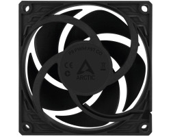 Вентилятор 80 мм, Arctic P8 PWM PST CO, Black, 80х80х25 мм, (ACFAN00151A)-foto3