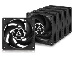 Вентилятор 80 мм, Arctic P8 Silent, Black, 5 шт, 80х80х25 мм, 1600 об/ хв, 3-pin, (ACFAN00301A) Вентилятор 80 мм, Arctic P8 Silent, Black, 5 шт, 80х80х25 мм, 1600 об/ хв, 3-pin, (ACFAN00301A)