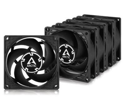 Вентилятор 80 мм, Arctic P8 Silent, Black, 5 шт, 80х80х25 мм, 1600 об/ хв, 3-pin, (ACFAN00301A) Вентилятор 80 мм, Arctic P8 Silent, Black, 5 шт, 80х80х25 мм, 1600 об/ хв, 3-pin, (ACFAN00301A)