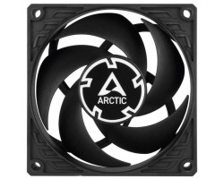 Вентилятор 80 мм, Arctic P8 SLIM PWM PST, Black, 80х80х15 мм, PWM, (ACFAN00295A)