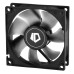 Вентилятор 80 мм, ID-Cooling NO-8025-SD, Black, 80x80x25 мм, 2000 об/ хв, 21 дБ, 3-pin