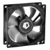 Вентилятор 80 мм, ID-Cooling NO-8025-SD, Black, 80x80x25 мм, 2000 об/ хв, 21 дБ, 3-pin