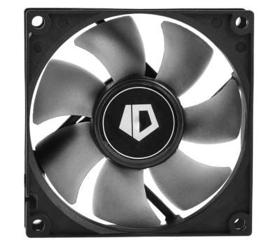 Вентилятор 80 мм, ID-Cooling NO-8025-SD, Black, 80x80x25 мм, 2000 об/ хв, 21 дБ, 3-pin