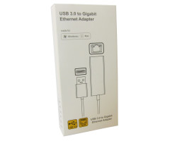 Мережевий адаптер USB 3.0 - Gigabit Ethernet, Dynamode, Grey, 13 см, чіпсет RTL8153 (DM-AD-GLAN)-foto3