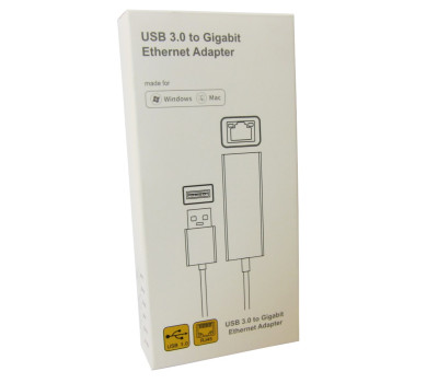 Мережевий адаптер USB 3.0 - Gigabit Ethernet, Dynamode, Grey, 13 см, чіпсет RTL8153 (DM-AD-GLAN) Мережевий адаптер USB 3.0 - Gigabit Ethernet, Dynamode, Grey, 13 см, чіпсет RTL8153 (DM-AD-GLAN)