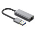 Мережевий адаптер USB 3.0 - Gigabit Ethernet, Dynamode, Grey, 13 см, чіпсет RTL8153 (DM-AD-GLAN) Мережевий адаптер USB 3.0 - Gigabit Ethernet, Dynamode, Grey, 13 см, чіпсет RTL8153 (DM-AD-GLAN)