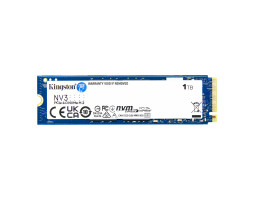 Твердотільний накопичувач SSD 1Tb, Kingston NV3, PCI-E 4.0 x4, M.2 2280, 3D TLC, (SNV3S/ 1000G)