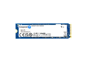 Твердотільний накопичувач SSD 1Tb, Kingston NV3, PCI-E 4.0 x4, M.2 2280, 3D TLC, (SNV3S/ 1000G)