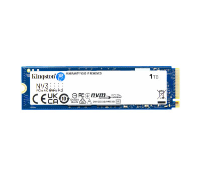 Твердотільний накопичувач SSD 1Tb, Kingston NV3, PCI-E 4.0 x4, M.2 2280, 3D TLC, (SNV3S/ 1000G) Твердотільний накопичувач SSD 1Tb, Kingston NV3, PCI-E 4.0 x4, M.2 2280, 3D TLC, (SNV3S/ 1000G)
