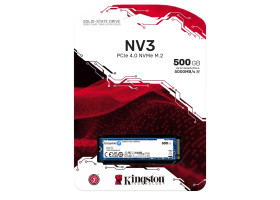 Твердотільний накопичувач SSD 500Gb, Kingston NV3, PCI-E 4.0 x4, M.2 2280, 3D TLC, (SNV3S/ 500G)-foto3
