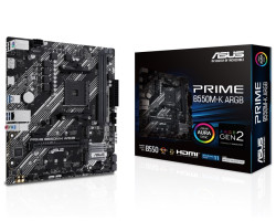 Мат.плата AM4 (B550) Asus PRIME B550M-K ARGB, MicroATX-foto3