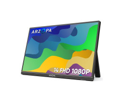 Монітор 14″ Arzopa A1S, Black, WLED, IPS, 1920x1080 Монітор 14″ Arzopa A1S, Black, WLED, IPS, 1920x1080