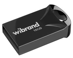 Флеш накопичувач USB 16Gb Wibrand Hawk, Black, USB 2.0 (WI2.0/ HA16M1B)